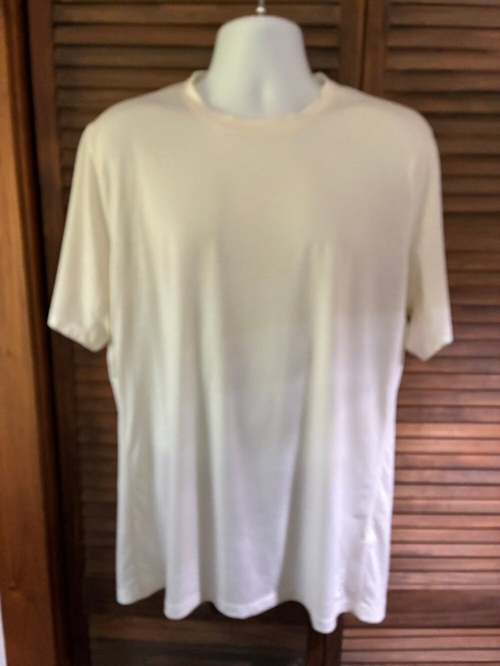 Men's Ibex Merino Wool Crewneck Short-Sleeve Tee (L)